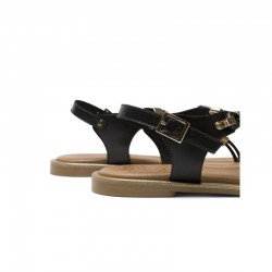 Sandalias Planas Porronet 3112 Mujer Negro