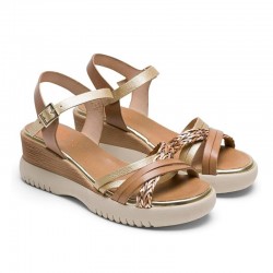 Cuñas Porronet 3156 Mujer Oro