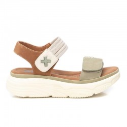 Sandalias Planas Xti 143986 Mujer Kaki