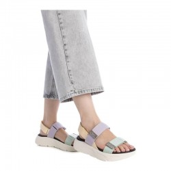Sandalias Planas Xti 144073 Mujer Turquesa