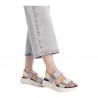 Sandalias Planas Xti 144073 Mujer Turquesa