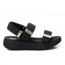 Sandalias Planas Xti 144073 Mujer Negro