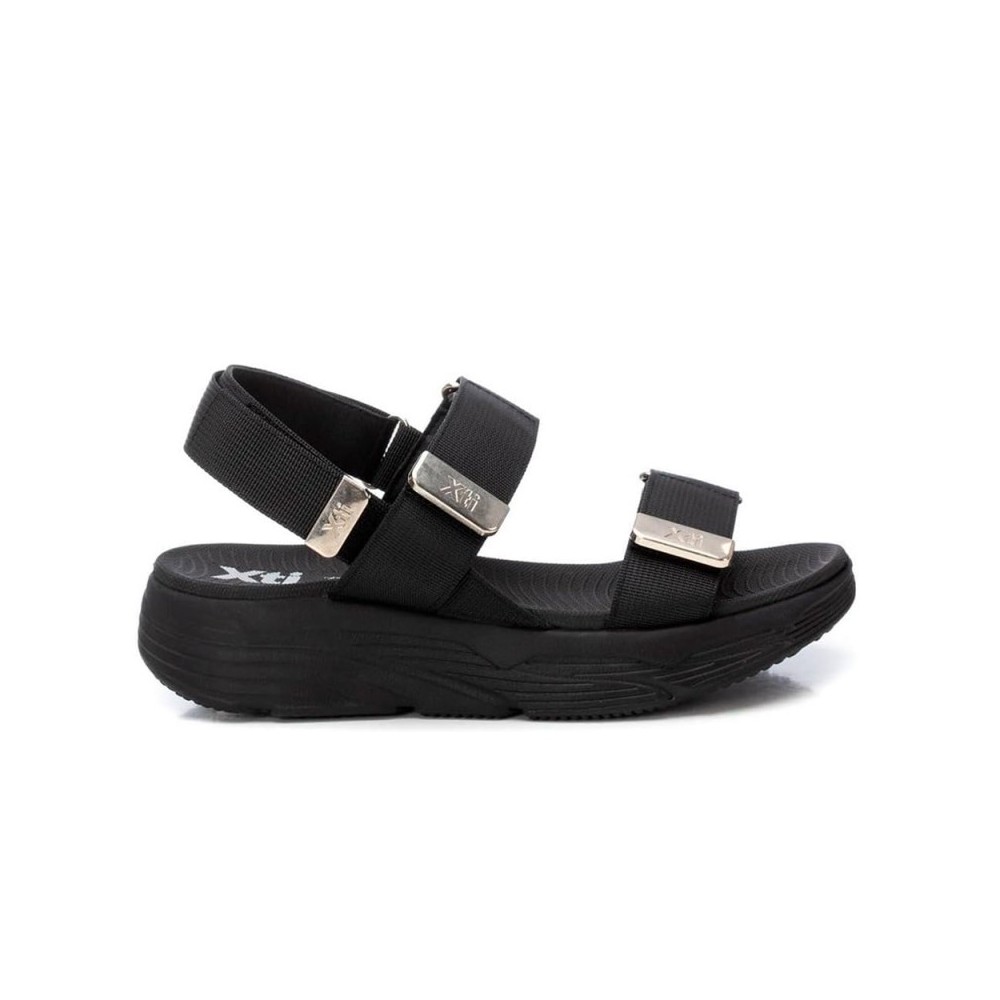 Sandalias Planas Xti 144073 Mujer Negro