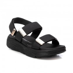 Sandalias Planas Xti 144073 Mujer Negro