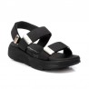 Sandalias Planas Xti 144073 Mujer Negro
