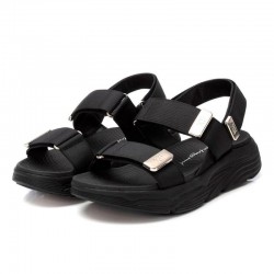 Sandalias Planas Xti 144073 Mujer Negro