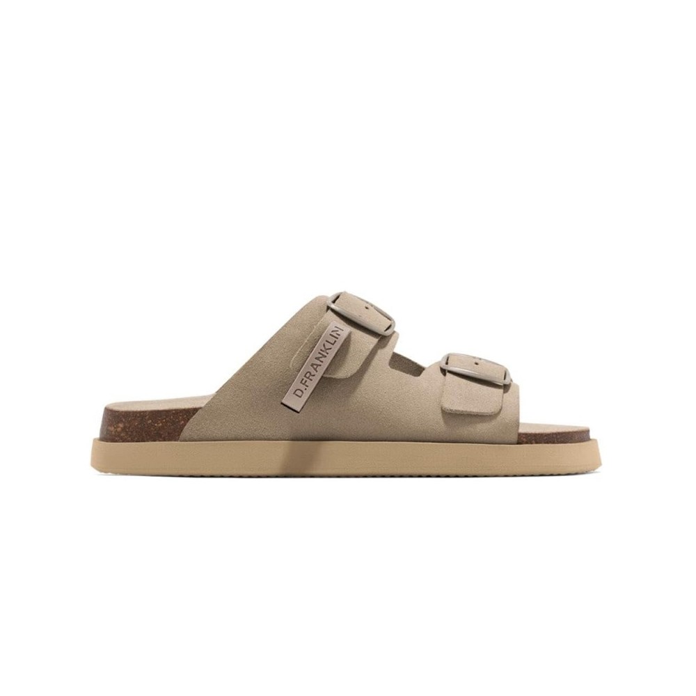 Sandalias Planas D.franklin Dfsh407001 Mujer Taupe