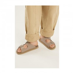 Sandalias Planas D.franklin Dfsh407001 Mujer Taupe