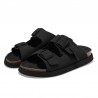Sandalias Planas D.franklin Dfsh407001 Mujer Negro