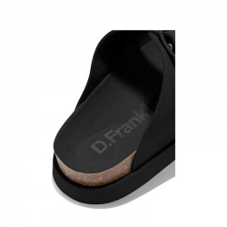 Sandalias Planas D.franklin Dfsh407001 Mujer Negro