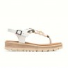 Sandalias Planas Porronet 3144 Mujer Blanco