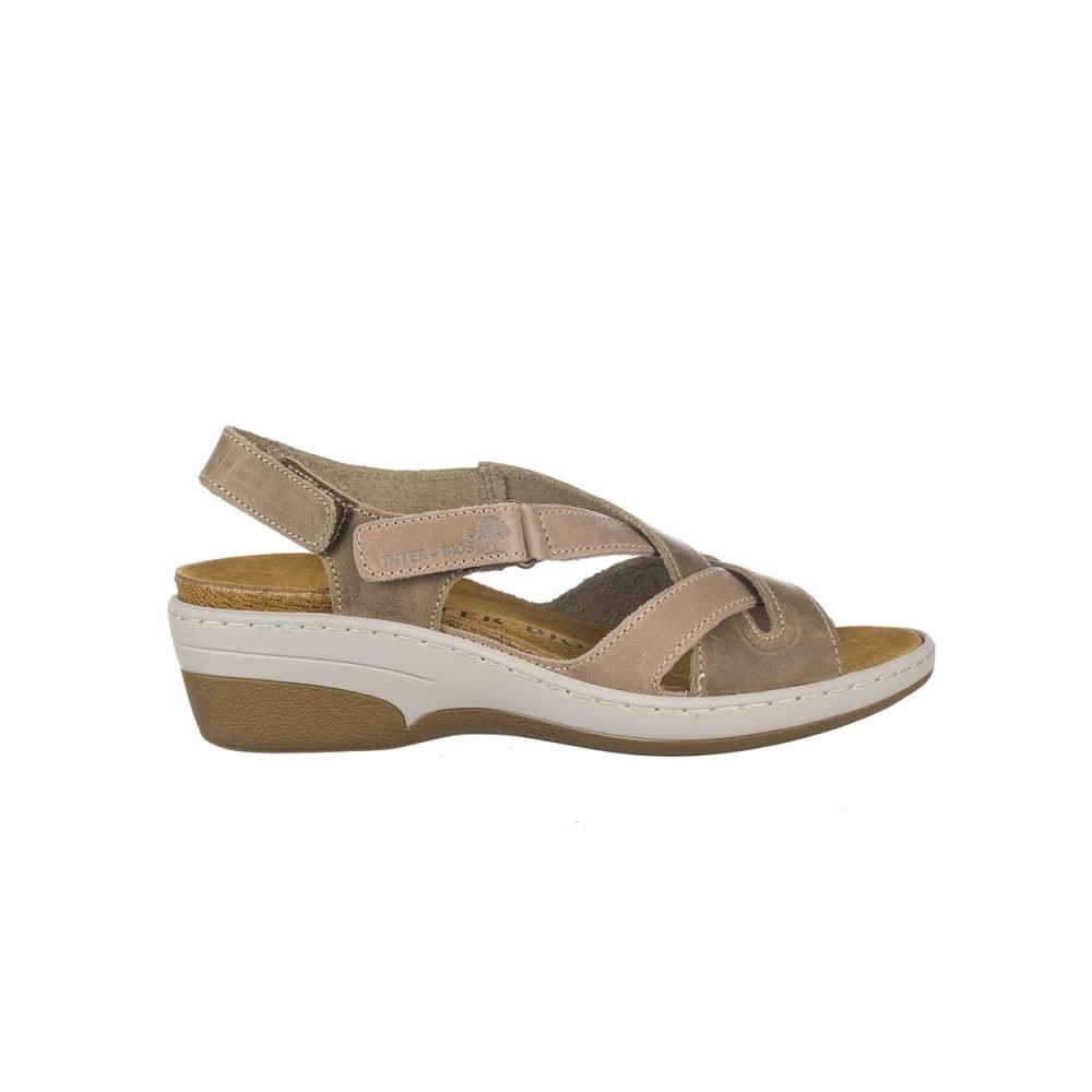 Cuñas Inter-bios 3017 Mujer Kaki