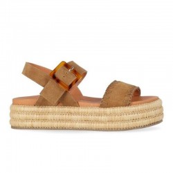Sandalias Planas Chika10 Ekos 01 Mujer Cuero