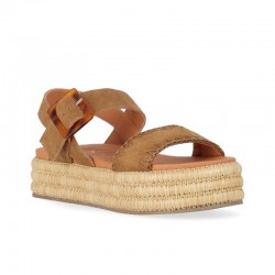 Sandalias Planas Chika10 Ekos 01 Mujer Cuero