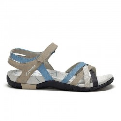 Sandalias Planas Chiruca Malibu 04 Mujer Beig