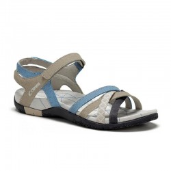 Sandalias Planas Chiruca Malibu 04 Mujer Beig