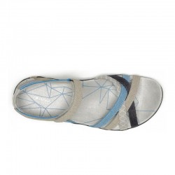 Sandalias Planas Chiruca Malibu 04 Mujer Beig