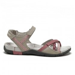 Sandalias Planas Chiruca Valencia 07 Mujer Gris