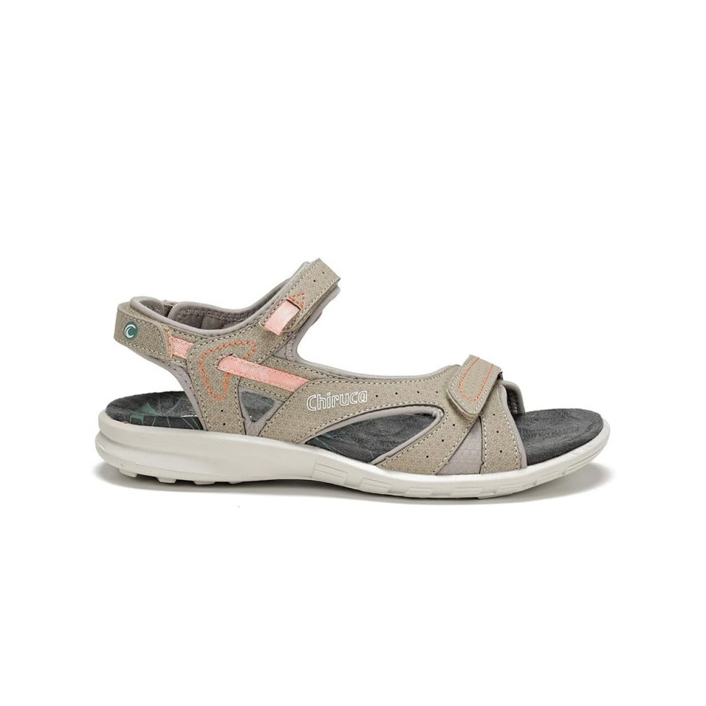 Sandalias Planas Chiruca Finisterre 04 Mujer Beig
