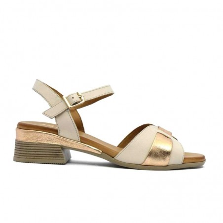 Sandalias de tacón 48 Hrs 5801 Mujer Hielo