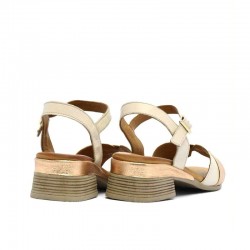 Sandalias de tacón 48 Hrs 5801 Mujer Hielo