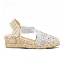 Cuñas Zapp 28506 Mujer Plata