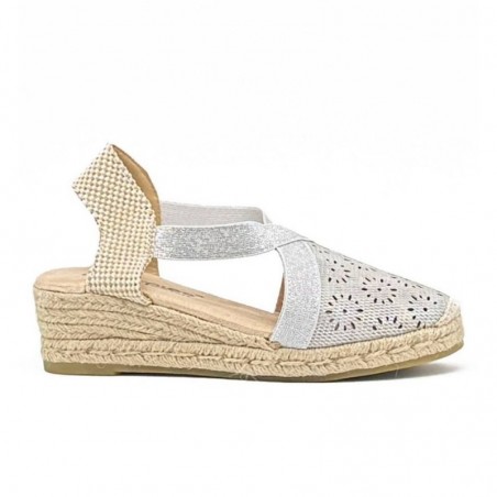 Cuñas Zapp 28506 Mujer Plata