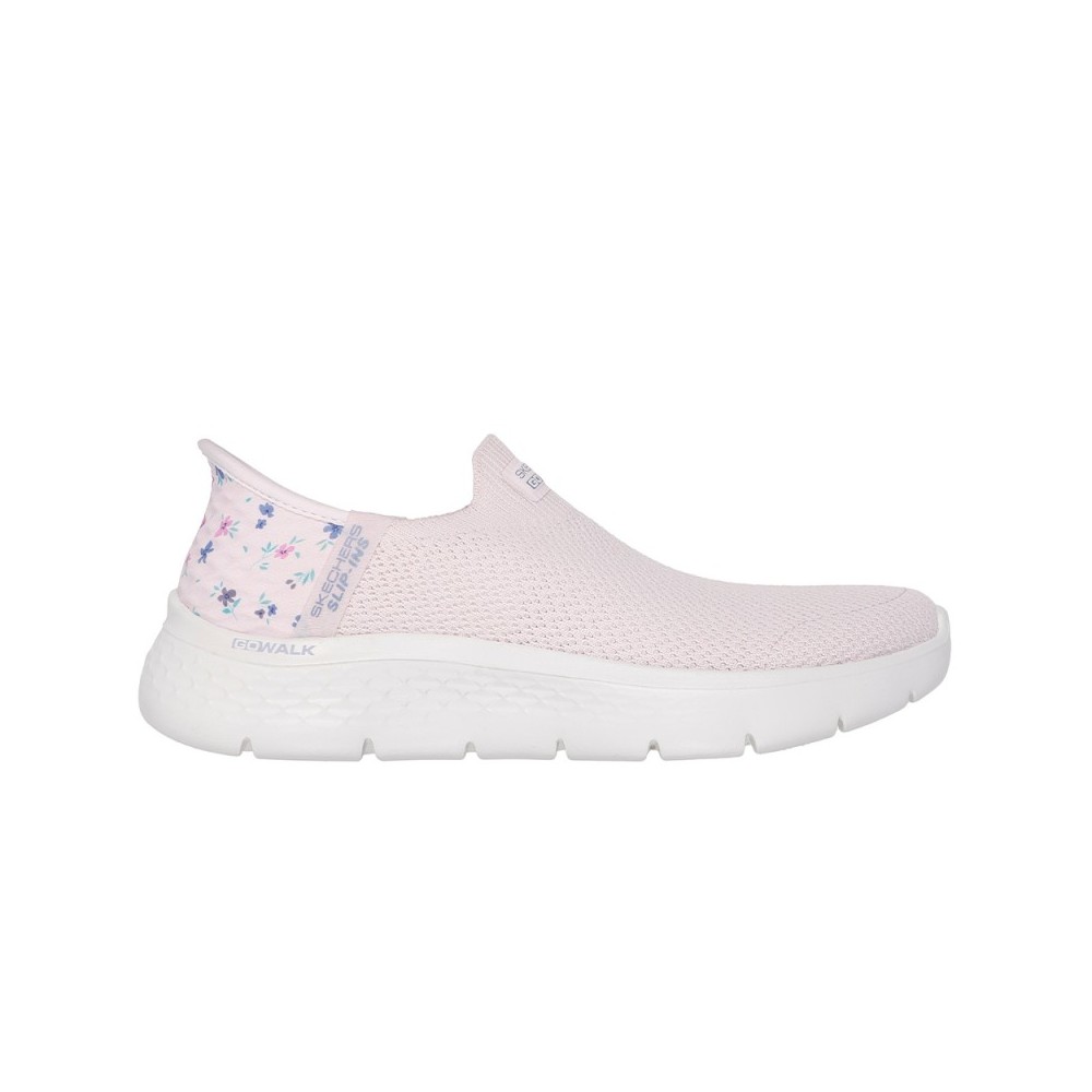 Sneakers Skechers Slip-ins:go Walk Flex Mujer Rosa