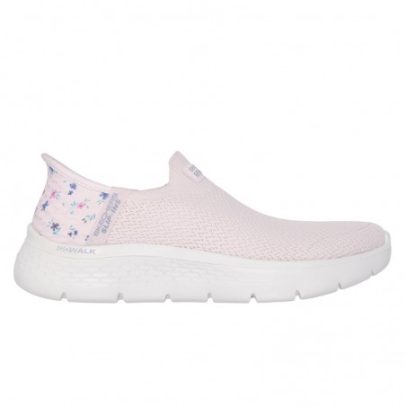 Sneakers Skechers Slip-ins:go Walk Flex Mujer Rosa