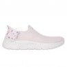 Sneakers Skechers Slip-ins:go Walk Flex Mujer Rosa