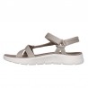 Sandalias Planas Skechers 141451 Mujer Taupe