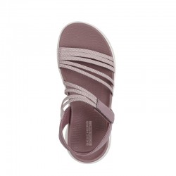 Sandalias Planas Skechers 141473 Mujer Rosa