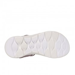 Sandalias Planas Skechers 141473 Mujer Rosa