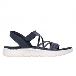 Sandalias Planas Skechers 141473 Mujer Marino