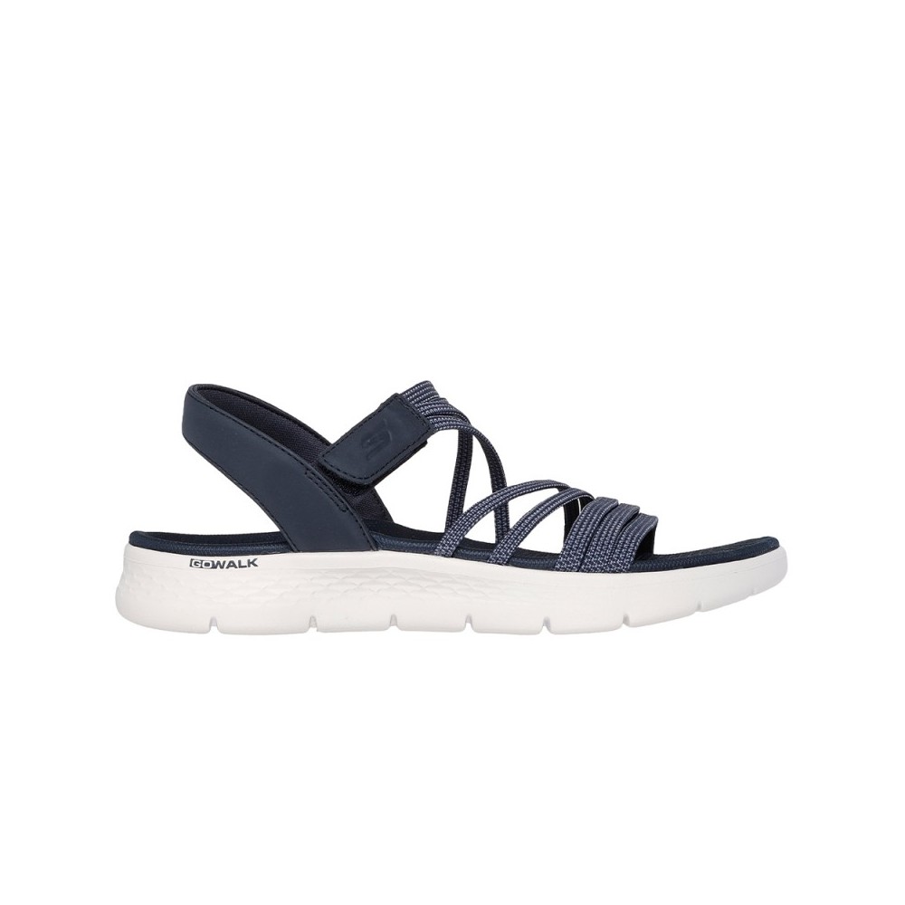 Sandalias Planas Skechers 141473 Mujer Marino