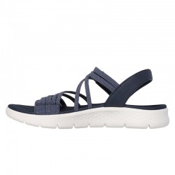 Sandalias Planas Skechers 141473 Mujer Marino