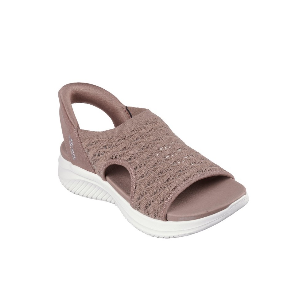 Sandalias Planas Skechers 119805 Mujer Marron