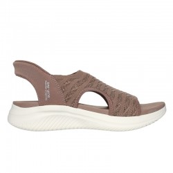 Sandalias Planas Skechers 119805 Mujer Marron
