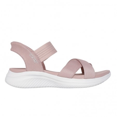 Sandalias Planas Skechers 119975 Mujer Rosa