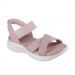 Sandalias Planas Skechers 119975 Mujer Rosa