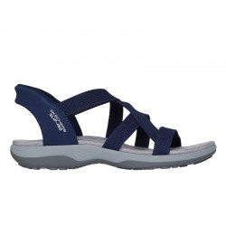 Sandalias Planas Skechers 163460 Mujer Marino