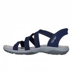 Sandalias Planas Skechers 163460 Mujer Marino