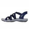 Sandalias Planas Skechers 163460 Mujer Marino