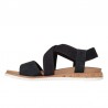Sandalias Planas Skechers 114705 Mujer Negro