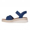 Sandalias Planas Skechers 114413 Mujer Marino