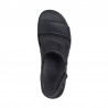 Sandalias Planas Skechers 111257 Mujer Negro-negro