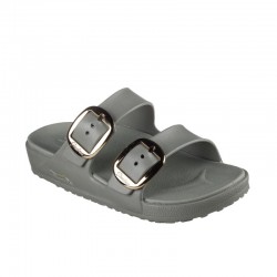 Sandalias Planas Skechers 111592 Mujer Kaki