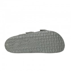 Sandalias Planas Skechers 111592 Mujer Kaki