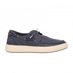 Zapatillas Lona Natural World 8413e Hombre Marino
