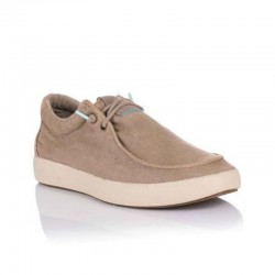 Zapatillas Lona Natural World 8411e Hombre Beig